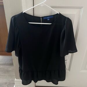 Apt. 9 Women's Elegant Black Blouse